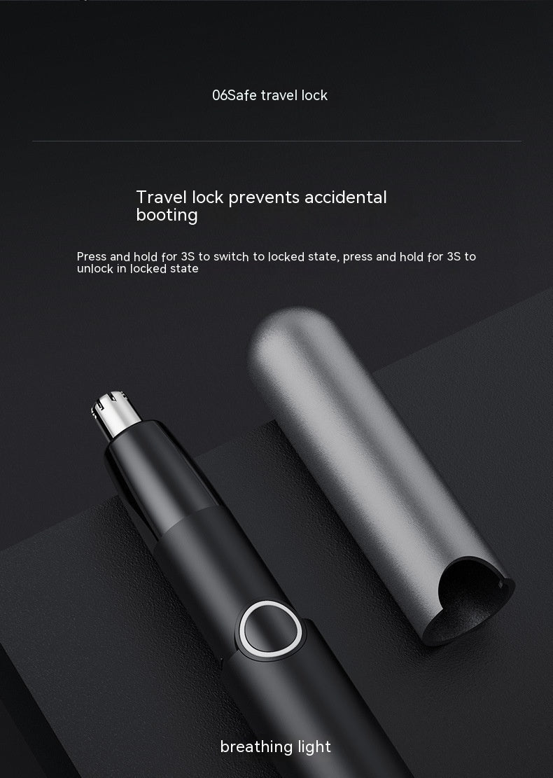 Electric Rechargeable Nose Shaving
