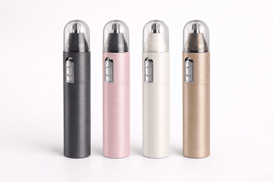 Electric Nose and Ear Hair Trimmer - Compact Grooming Tool