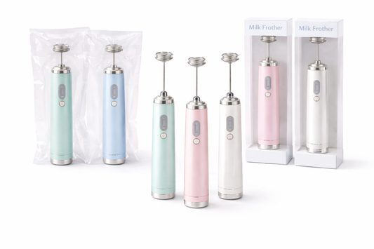 Hand-Held Electric Milk Whisk for Goat's Milk