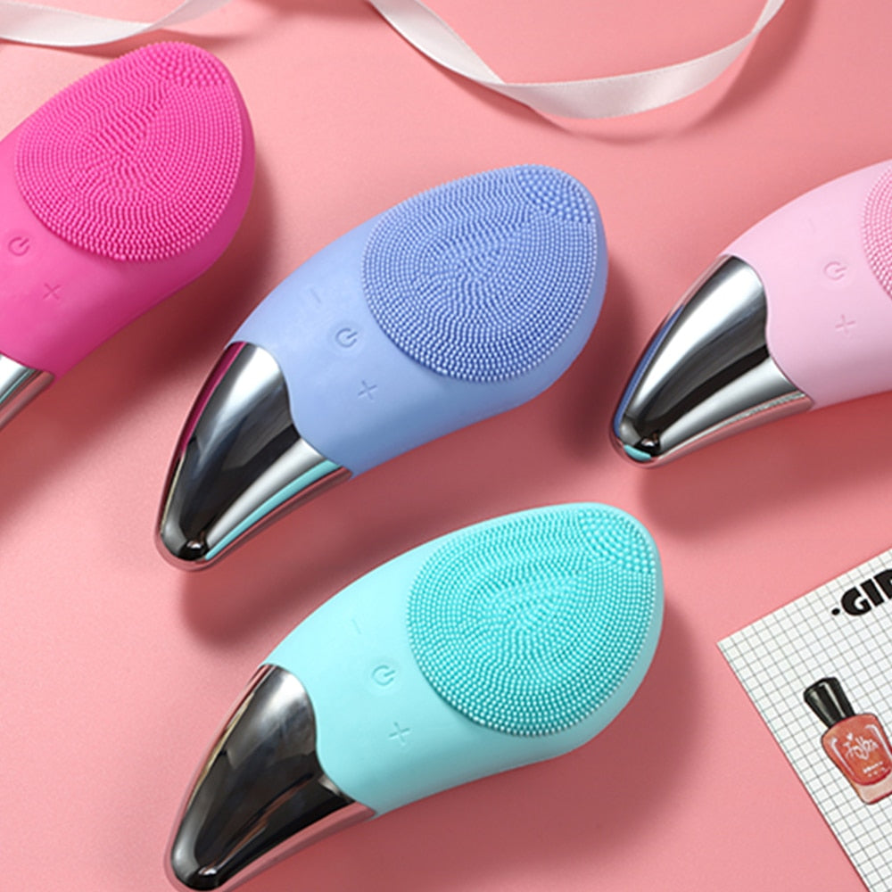Mini Electric Facial Cleansing Brush