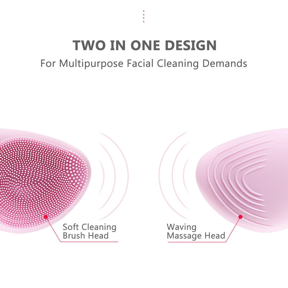 Mini Electric Facial Cleansing Brush