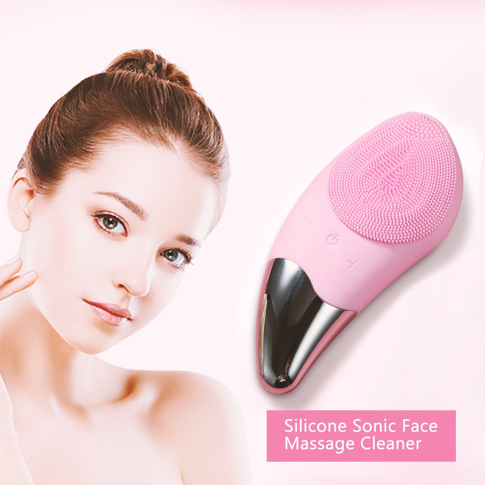 Mini Electric Facial Cleansing Brush