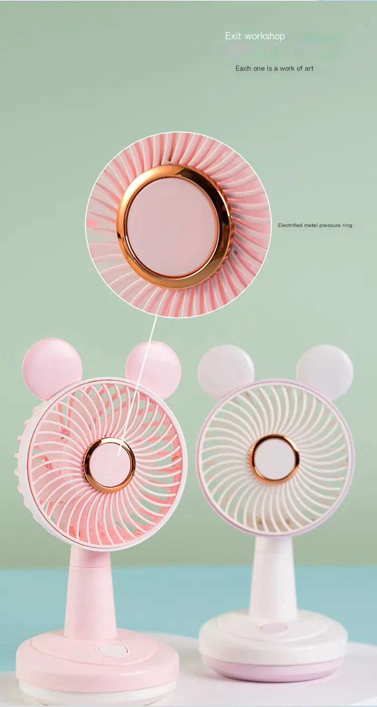 Mini Handheld Fan | Rechargeable Handheld Fan | PointPulse