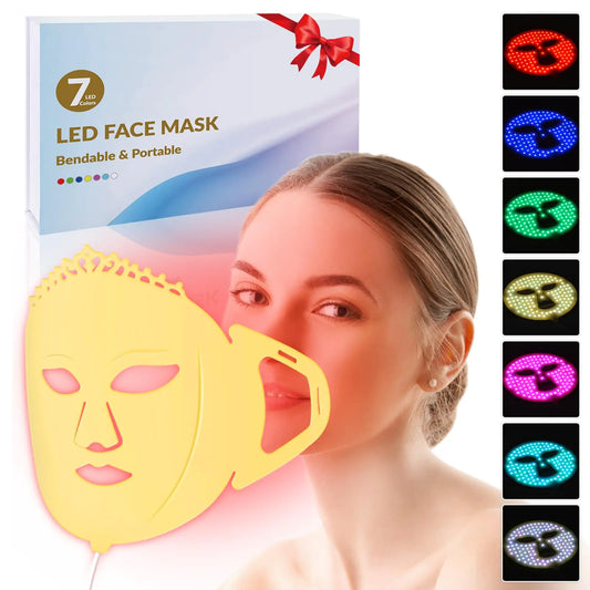 Silicone LED Face Mask | LED Face Mask |  PointPulse