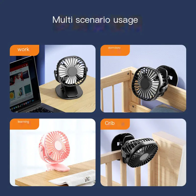 Portable USB Mini Fan - Stay Cool Anywhere with Compact, 