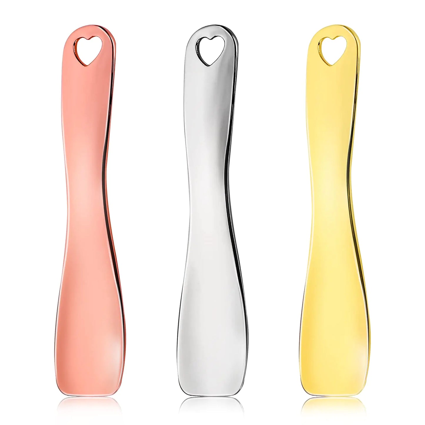 Piece Metal Cosmetic Mask Spoon Set