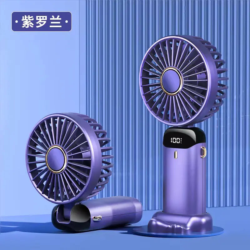 Mini USB Portable Desktop Folding Fan for Office Use